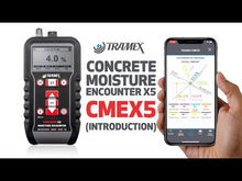 Load and play video in Gallery viewer, Tramex CMEX5 Concrete Moisture Meter
